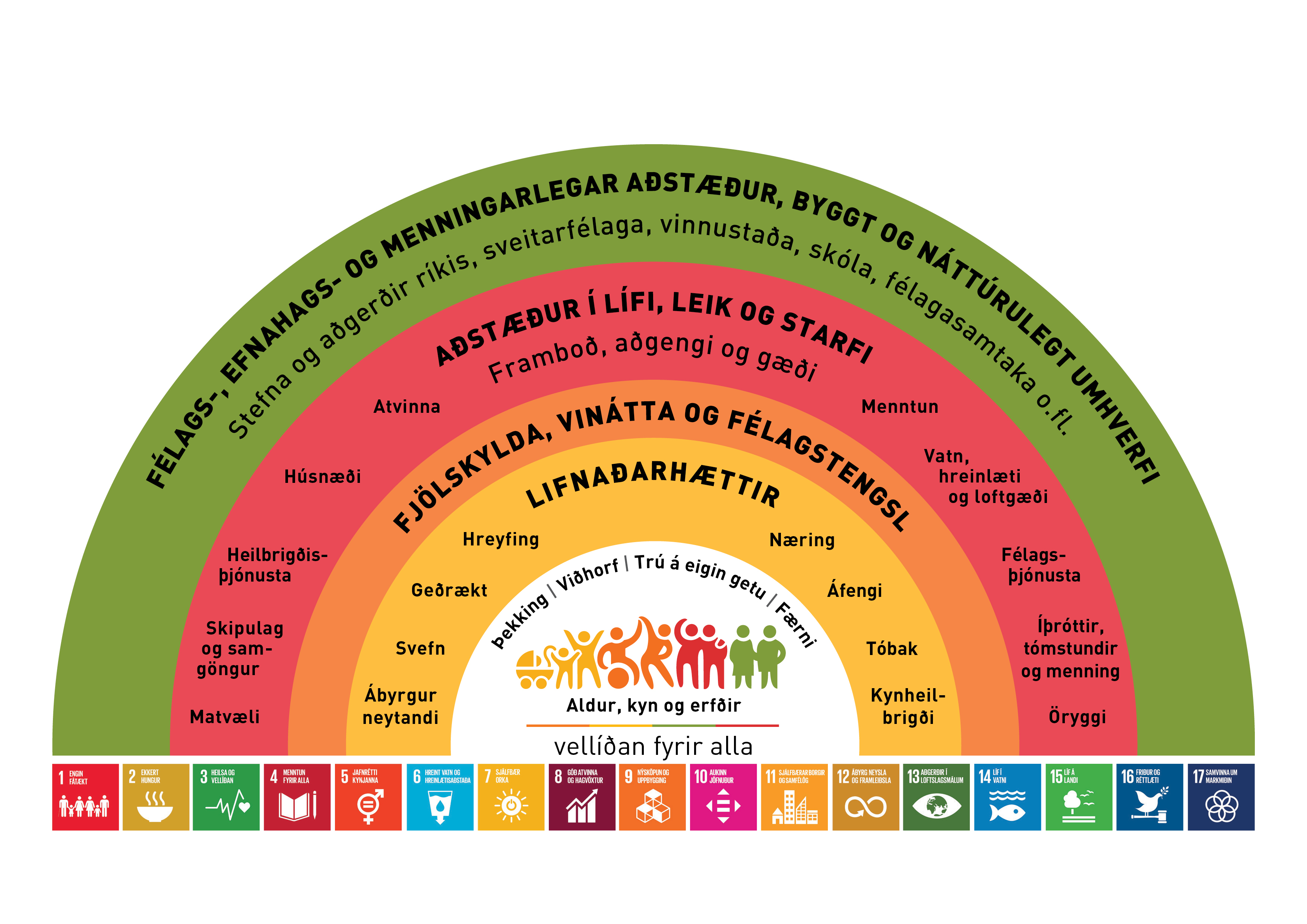 Determinants of health and the Global Goals - pricture