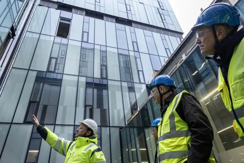 Framkvæmdastjórn Landspítala heimsækir verkstað