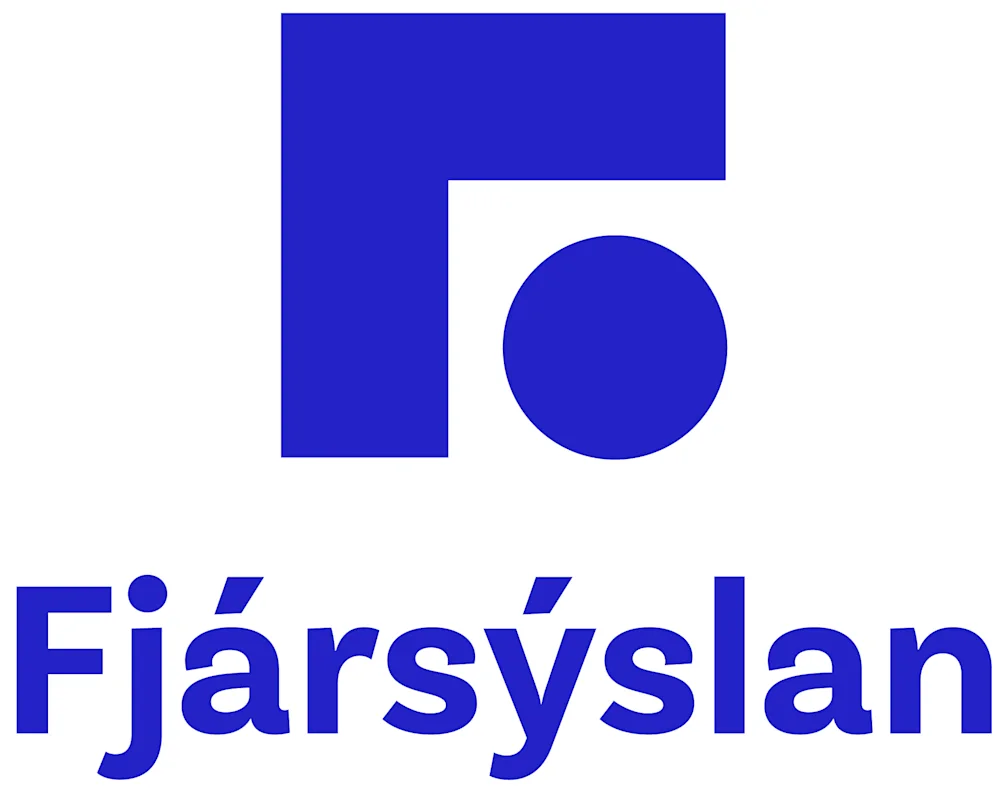 Fjársýslan high res logo stacked