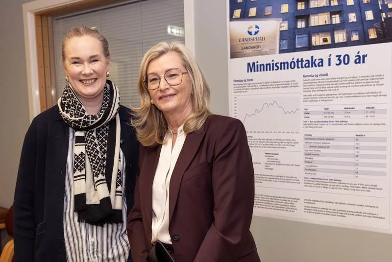 Minnismóttaka í 30 ár