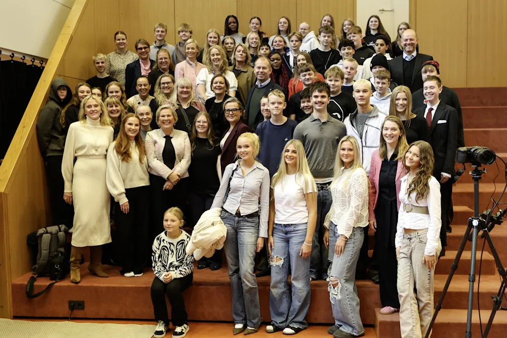 Photo. Prevention Day 2025. Group photo of partners, speakers, and students from Vogaskóli and MS.