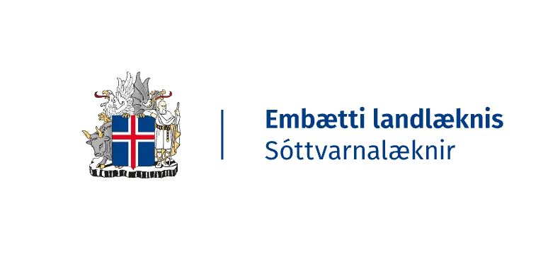 Embætti landlæknis - logo-ISL-SVL-litid