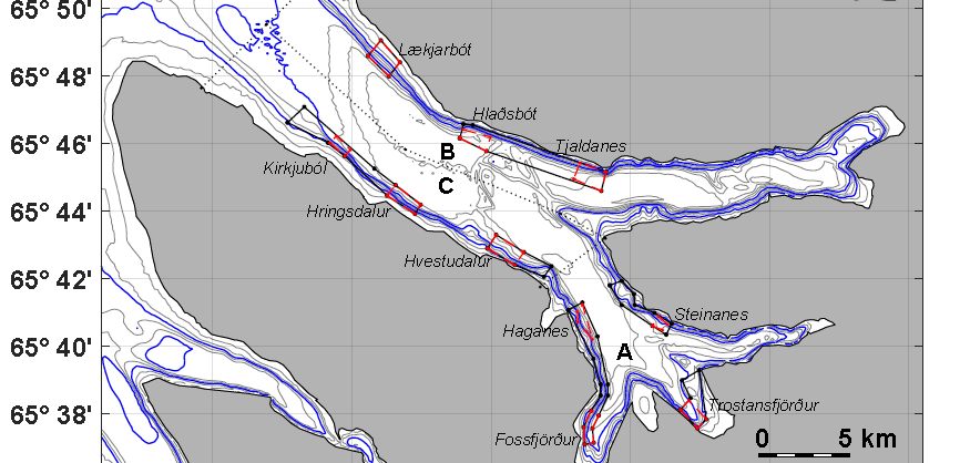 Proposed farming areas for aquaculture in Arnarfjörður | Ísland.is