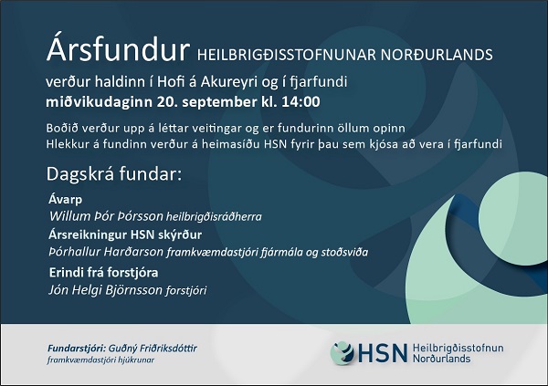 HSN Annual Meeting 2023 | Ísland.is