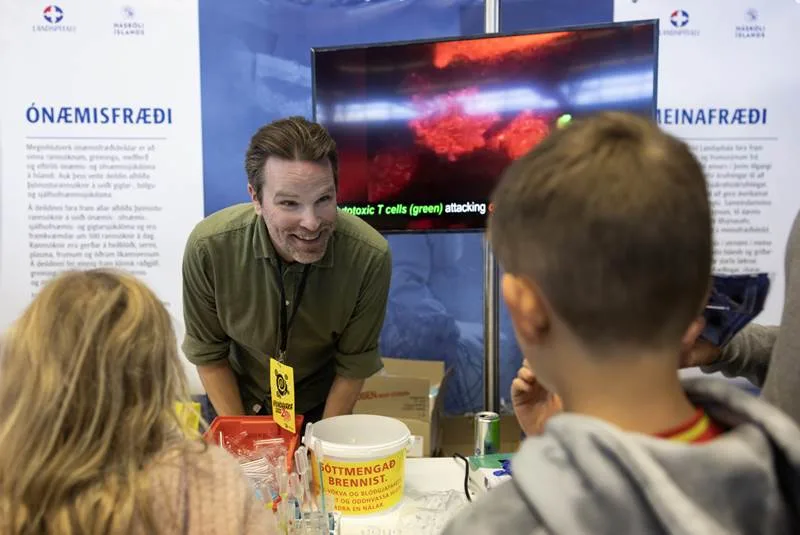 Stefnumót við vísindafólk