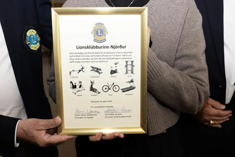 Rausnarlegur styrkur til geðþjónustu Landspítala