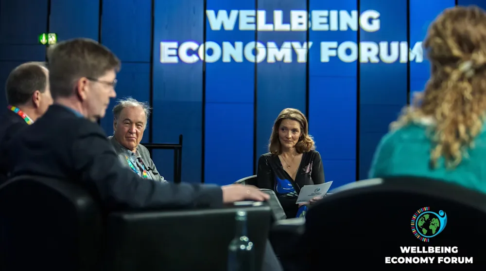 Image. At the Wellbeing Economy Forum