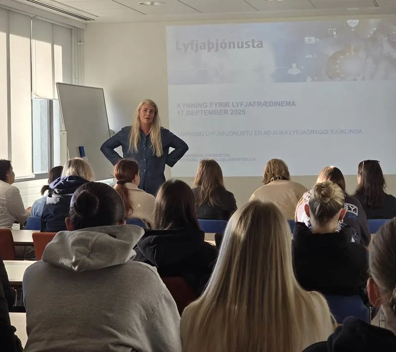 Fjölbreytt störf lyfjafræðinga og lyfjatækna