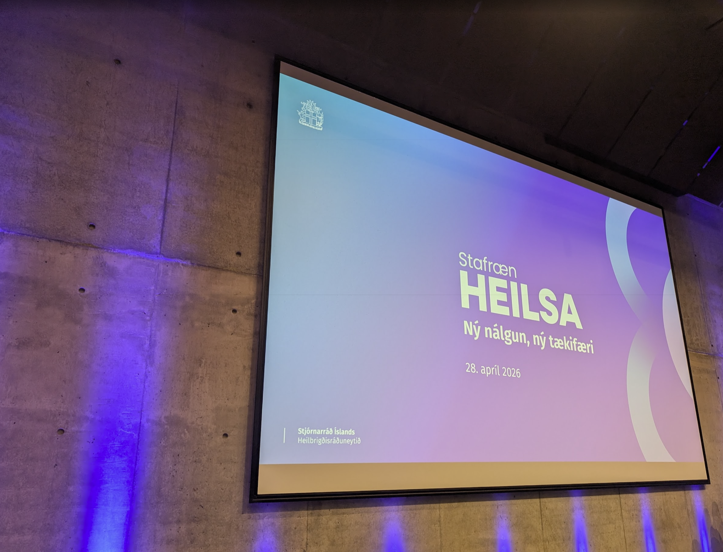 Morgunfundur Stafrænnar heilsu á Iceland Innovation Week | Stafræn heilsa