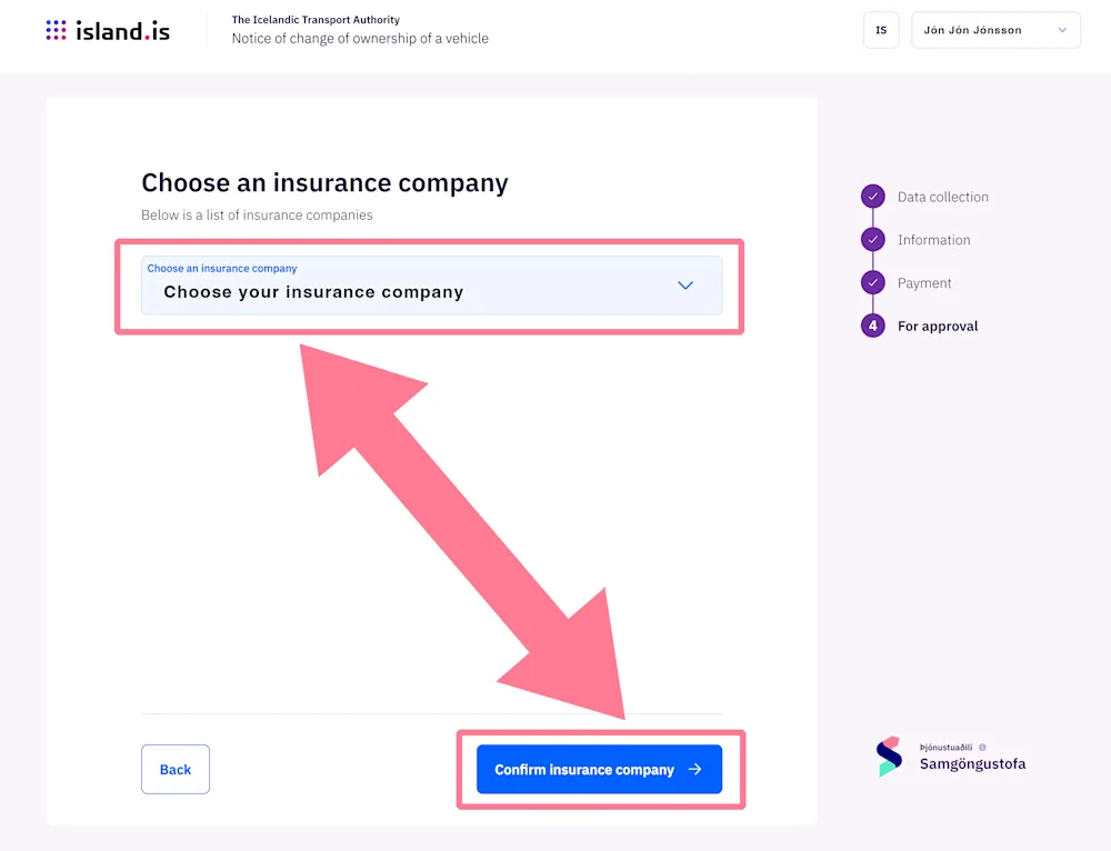 Electronic change of vehicle ownership - purchase - image 7