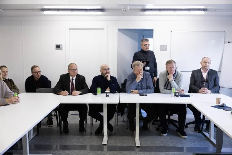 Framkvæmdastjórn Landspítala heimsækir verkstað