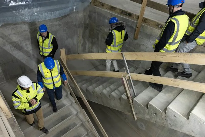 Framkvæmdastjórn Landspítala heimsækir verkstað