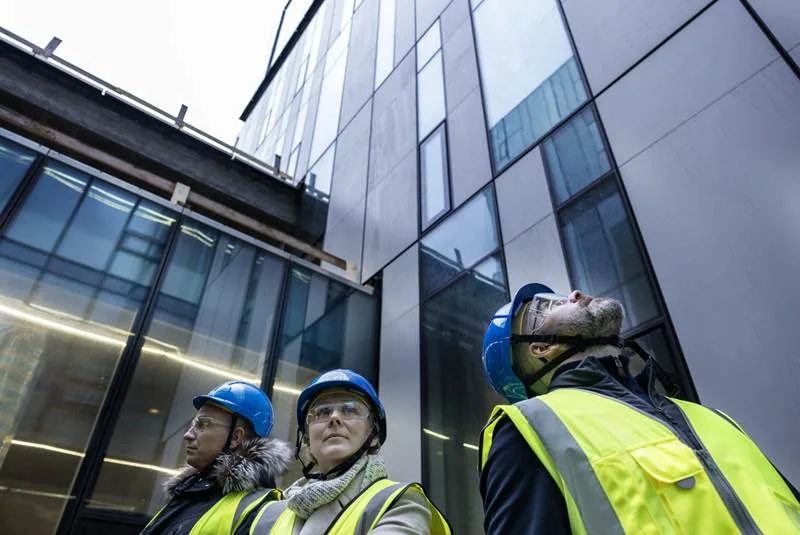 Framkvæmdastjórn Landspítala heimsækir verkstað