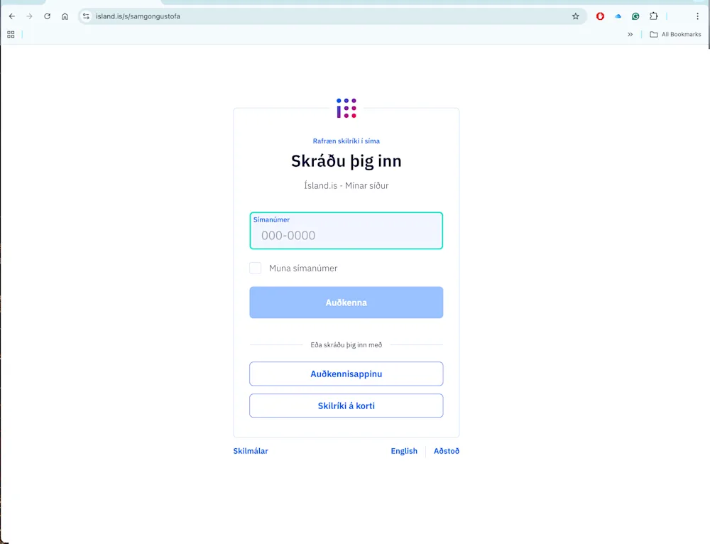 Rafræn eigendaskipti sala mynd 4