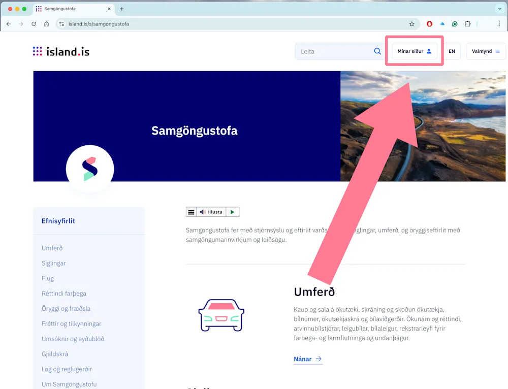Rafræn eigendaskipti kaup mynd 2