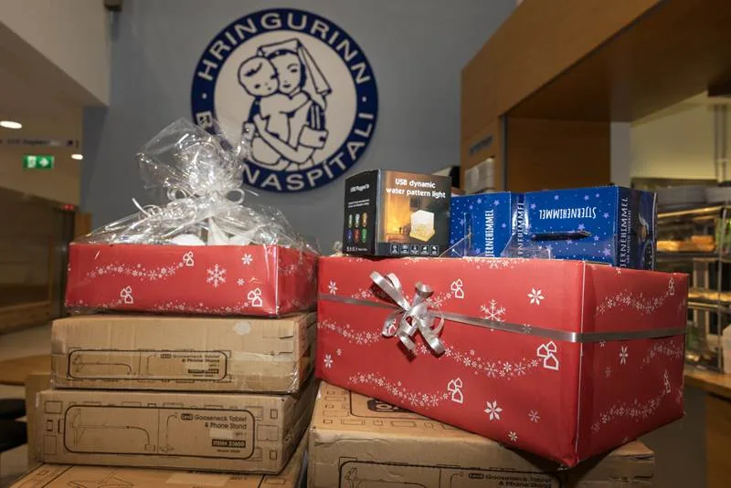 Barnaspítali Hringsins fékk veglega gjöf frá Bauhaus