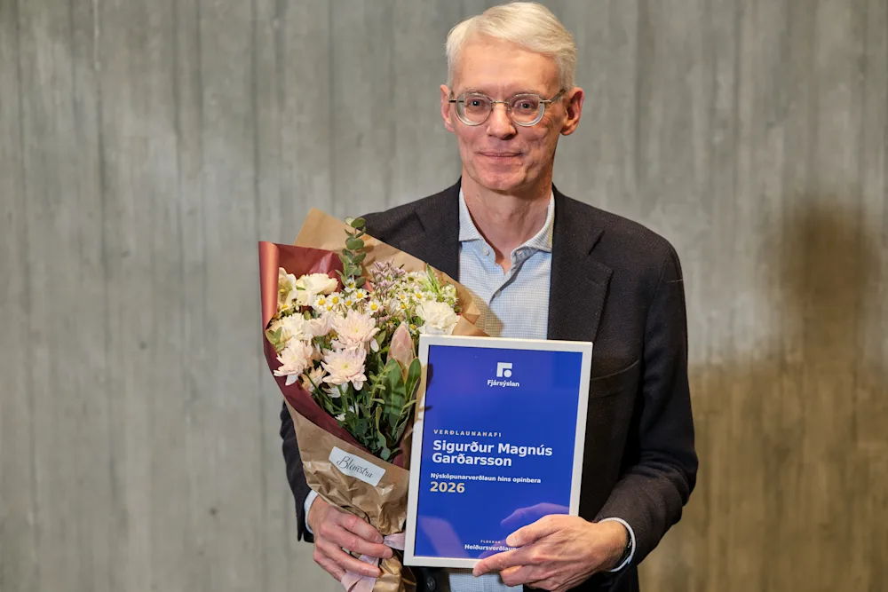 Sigurður Magnús Garðarsson, forseti Verkfræði- og náttúruvísindasviðs HÍ