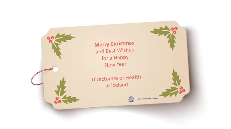 Christmas Greetings from the Directorate of Health in Iceland 2024