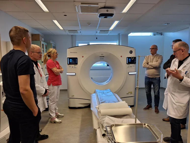 New computed tomography device at HVE