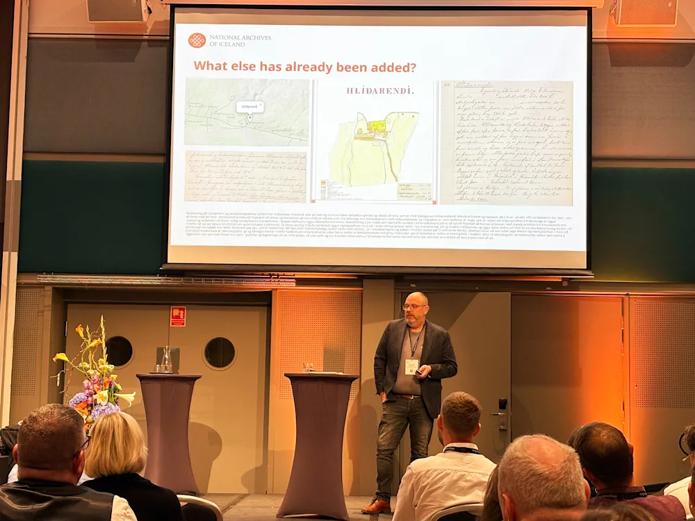 Nordiske arkivdager. Unnar Ingvarsson