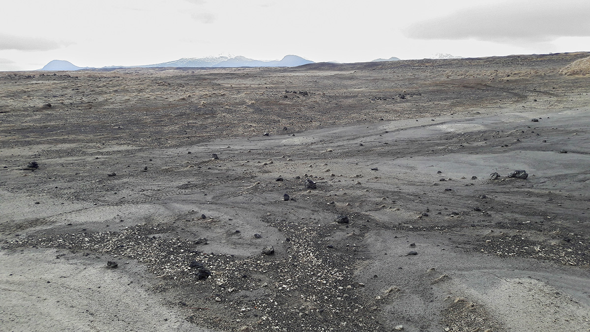 Eroded land prior to the start of project. Photo: Garðar Þorfinnsson