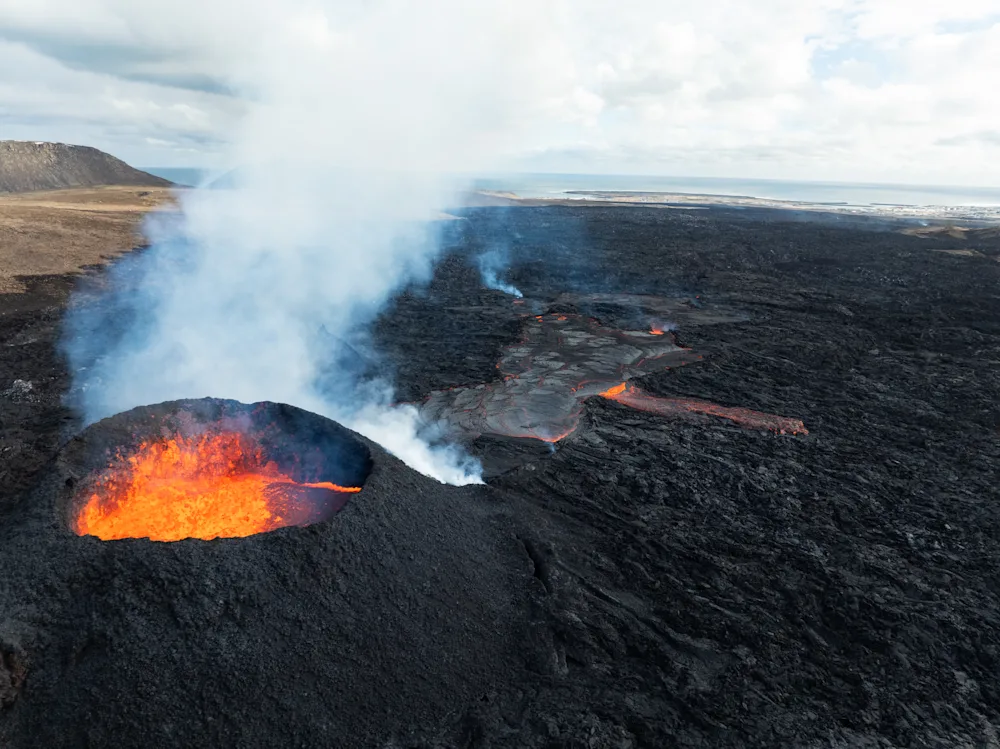 Eldgos við Grindavík