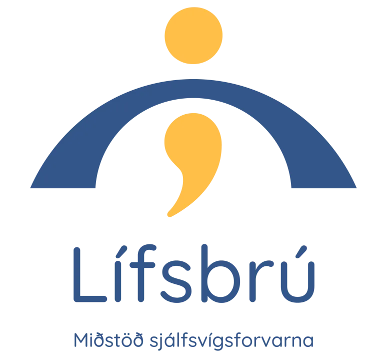 Lífsbrú - lógó - with subtitle