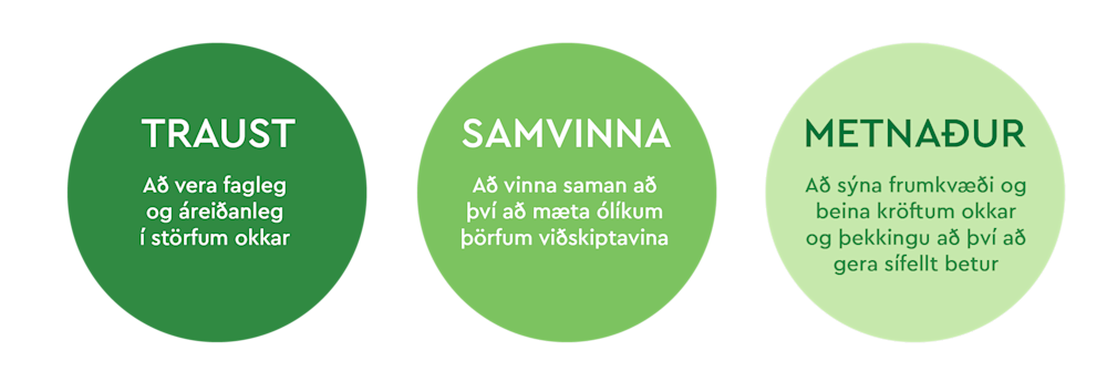 Hringir Traust Samvinna Metnaður