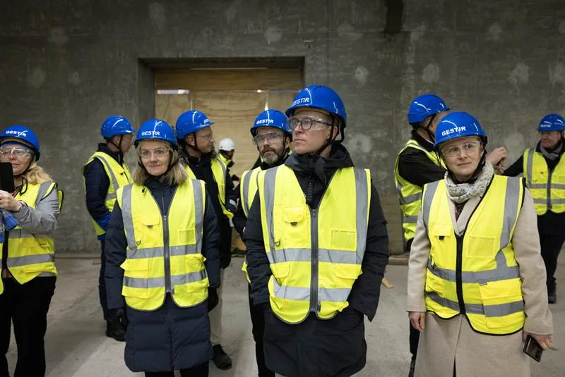 Framkvæmdastjórn Landspítala heimsækir verkstað