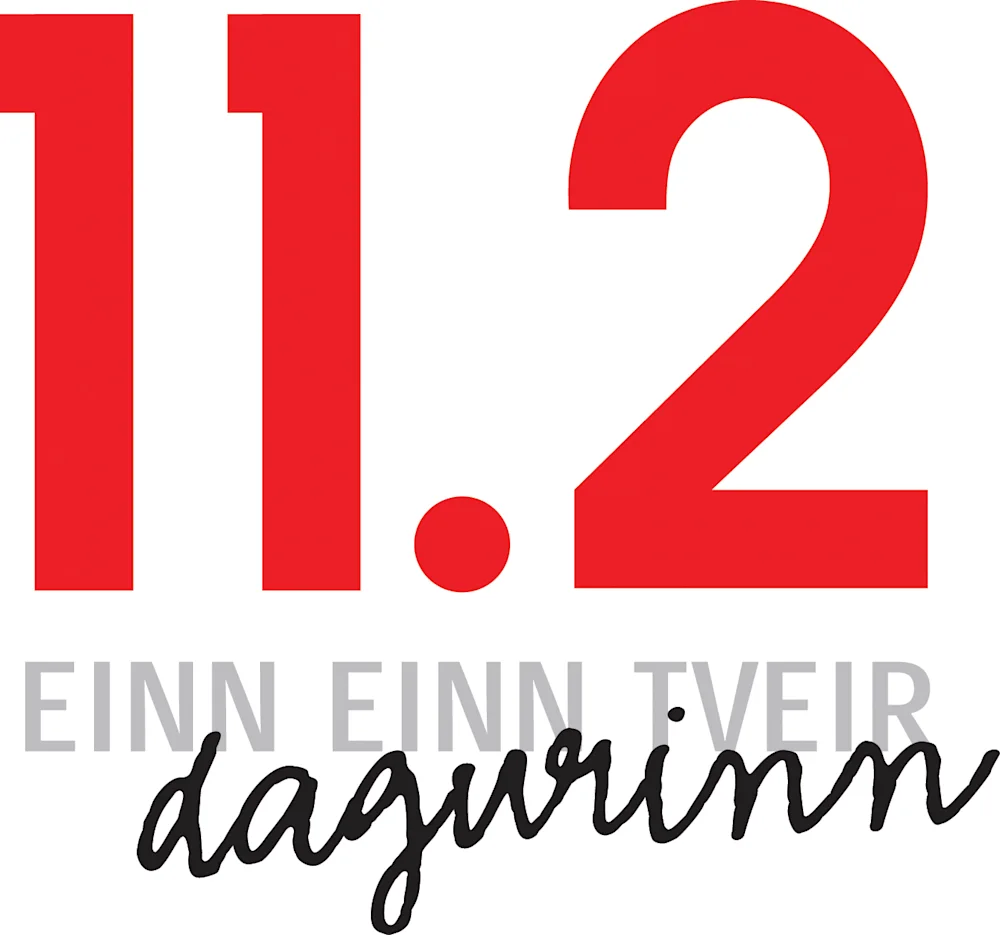 Einn einn tveir dagurinn. Logo