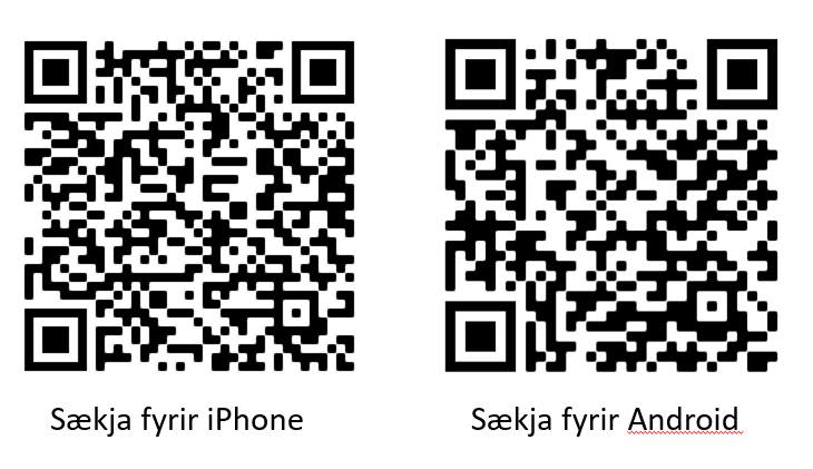 App QR codes