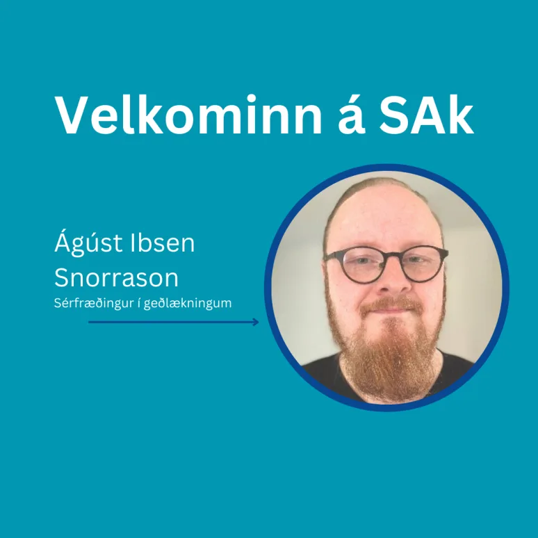 Ágúst Ibsen Snorrason, sérfræðingur í geðlækningum