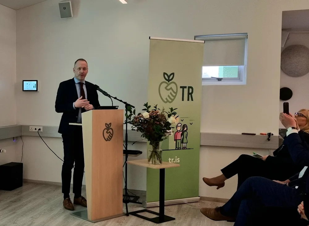 Guðmundur ráðherra á ársfundi TR 2024