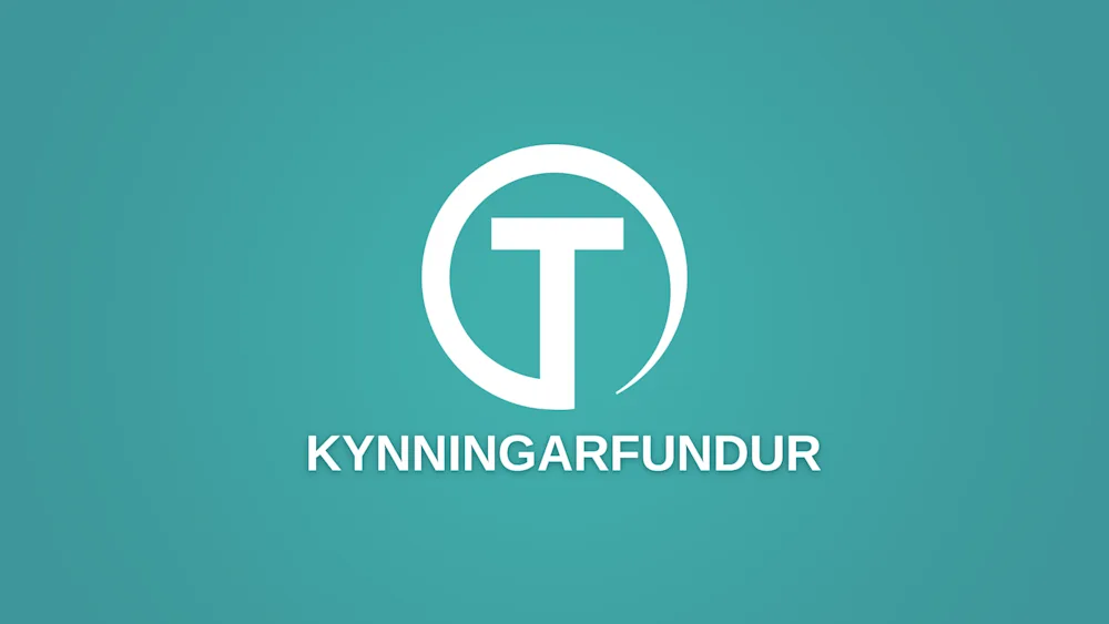 Tækniþróunarsjóður - merki á grænum bakgrunni