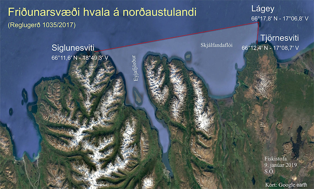 Friðunarsvæði á Norðausturlandi