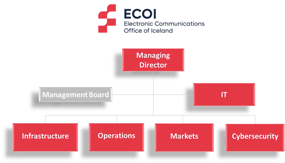 ECOI´s organisational chart