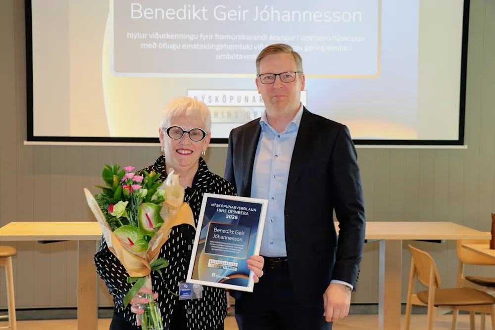 Verðlaunahafi: Benedikt GeirJóhannesson