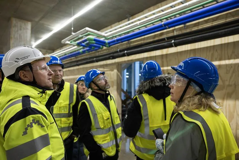 Framkvæmdastjórn Landspítala heimsækir verkstað