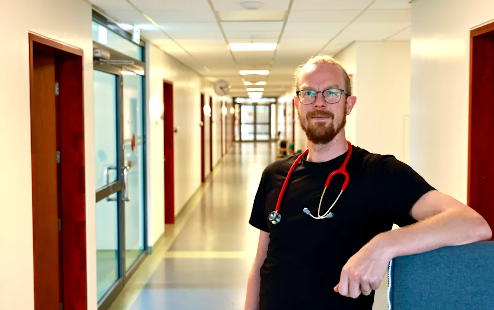 Vignir Sigurðsson, yfirlæknir barnalækninga hjá HSU.