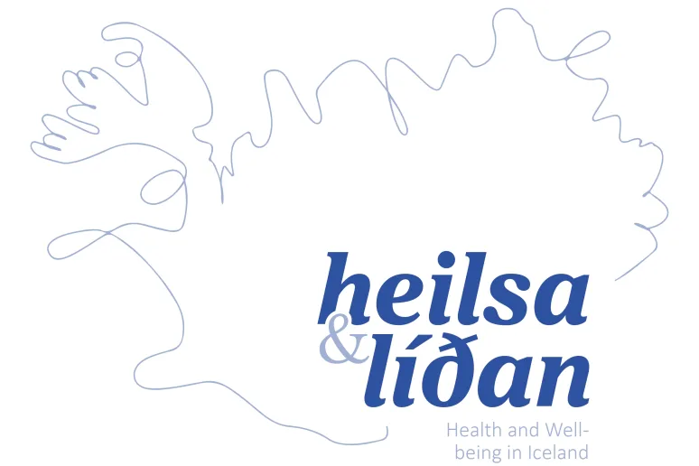 Health and wellbeing logo - english