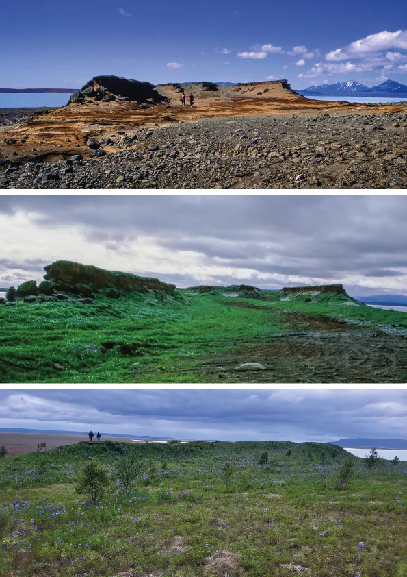 Sama sjónarhorn á árunum 2000, 2010 og 2025. Ljósmynd: Garðar Þorfinnsson