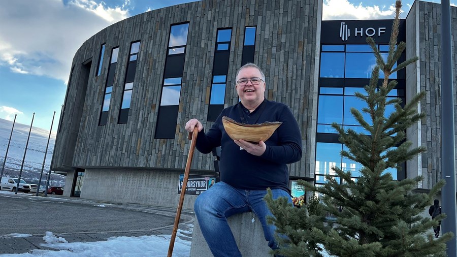 Sigurður Arnarson, first to receive the Icelandic Forestry Encouragement Award