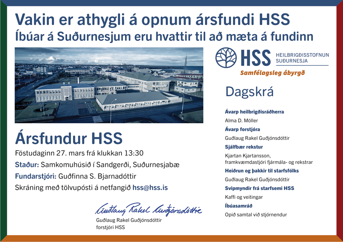 Ársfundur HSS 2026 | Ísland.is