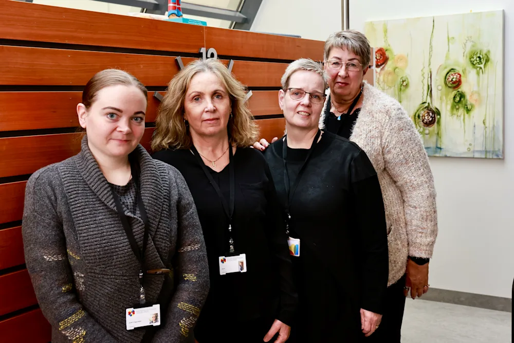 Herdís Ýr Ásgeirsdóttir, Þórunn Gunnarsdóttir, Greta Sverrisdóttir og Valgerður Knútsdóttir.