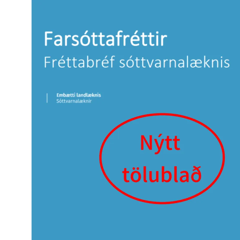 Mynd. Farsóttafréttir. Nýtt tölublað