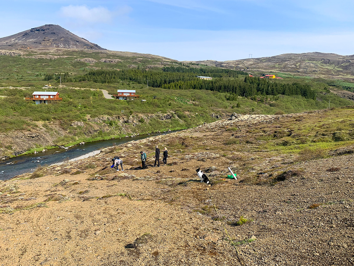 Outdoor project in Kjós. Photo: Jóhann Helgi Stefánsson