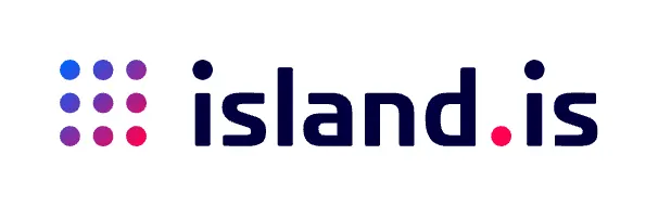Ísland.is logo - svg
