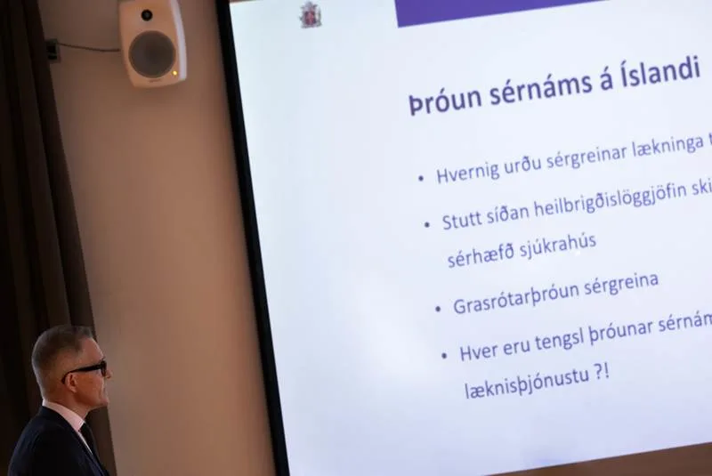 Útskrift nýrra sérfræðinga í læknisfræði