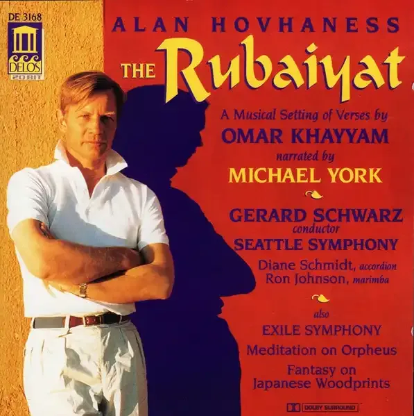 Cover Image for The Seattle Symphony Orchestra - "The Rubaiyat of Omar Khayyam, Op. 308" (1995 Delos)