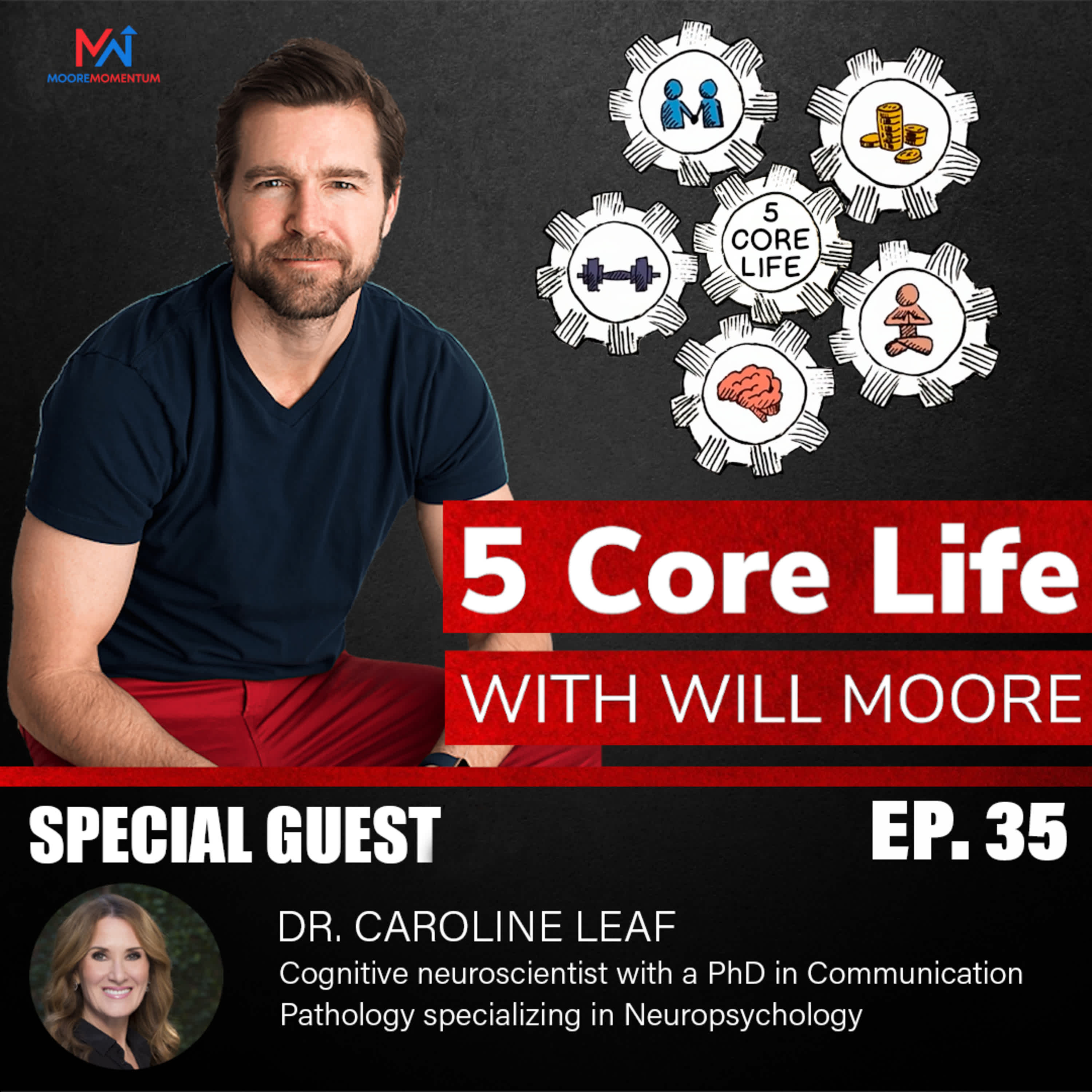 35. Deeper Thinking Leads to a Longer Life with Dr. Caroline Leaf